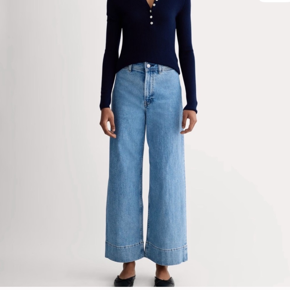 Everlane Cropped Mariner Jean